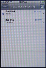 iPhone SMS Text