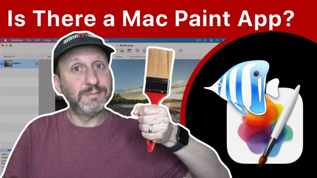 Is There a Paint App On The Mac?