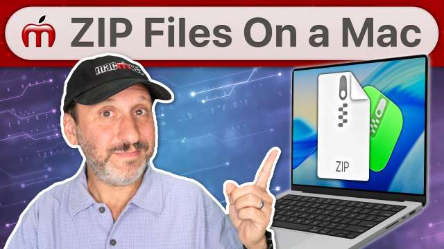 How To Create and Expand ZIP Files On a Mac