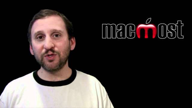 MacMost Now 561: How To Protect Your Mac From Malware