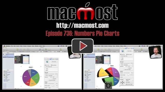 MacMost Now 736: Numbers Pie Charts