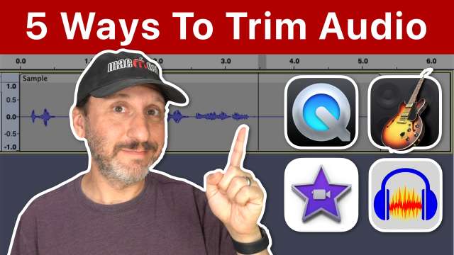 5 Ways To Trim Audio On a Mac