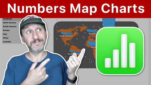 Creating Map Charts In Mac Numbers