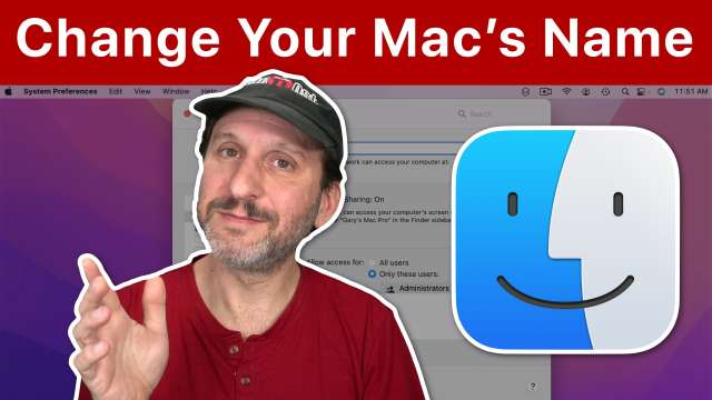 How To Change the Name Of Your Mac