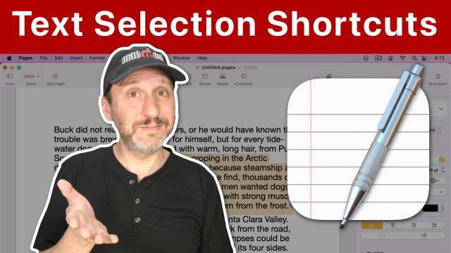 Mac Text Selection Shortcuts