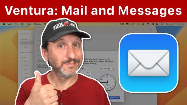 New macOS Ventura Mail and Messages Features