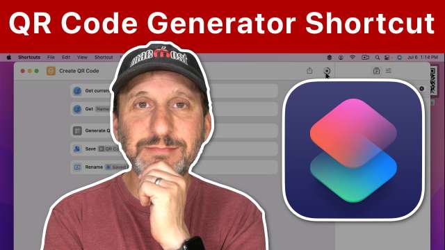 Building a Mac Shortcut To Easily Generate QR Codes