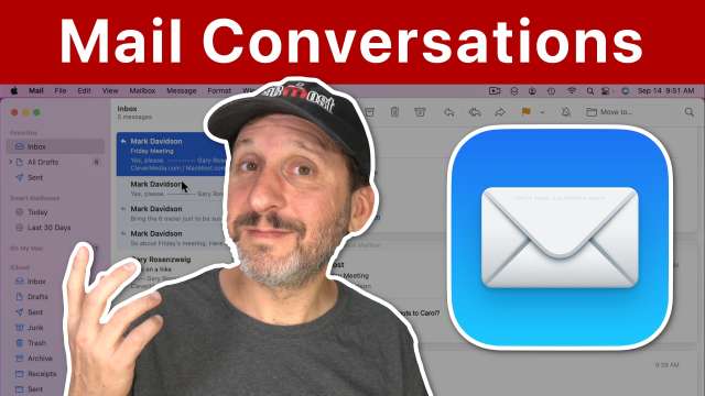 Using Mac Mail Conversation Features