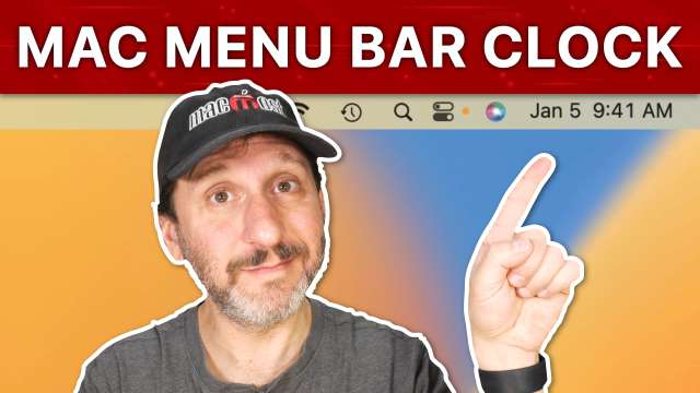 How To Customize the Clock in Your Mac Menu Bar