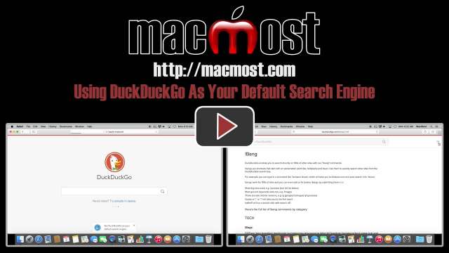 Using DuckDuckGo As Your Default Search Engine