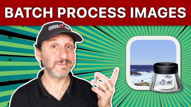 How To Batch Process Images With Mac Preview
