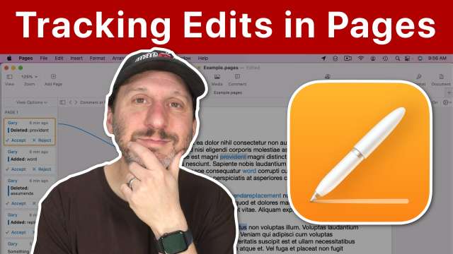 Using Commenting And Tracking In Mac Pages