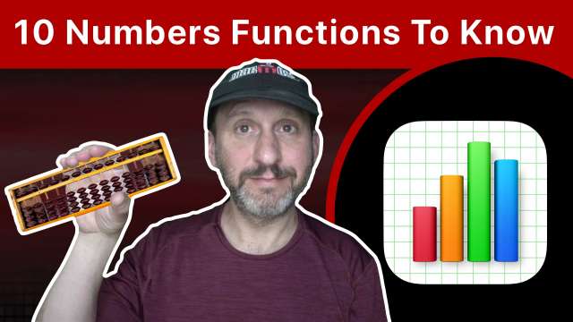 The 10 Functions That Every Mac Numbers User Should Know