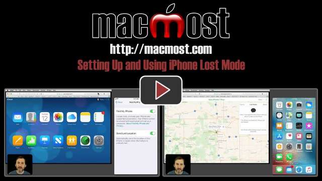 Setting Up and Using iPhone Lost Mode