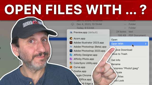 How To Choose Which App Will Open a File On Your Mac