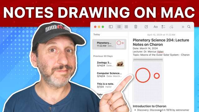 How To Add a Drawing To a Note On a Mac