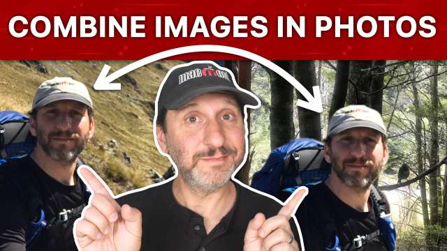 How To Combine Parts Of Images Using Mac Photos