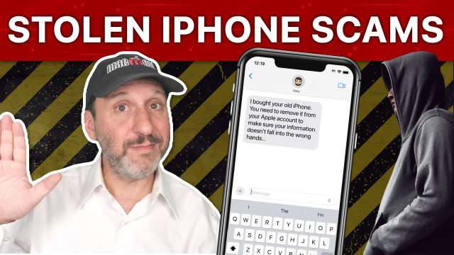 Stolen iPhone Messaging Scams