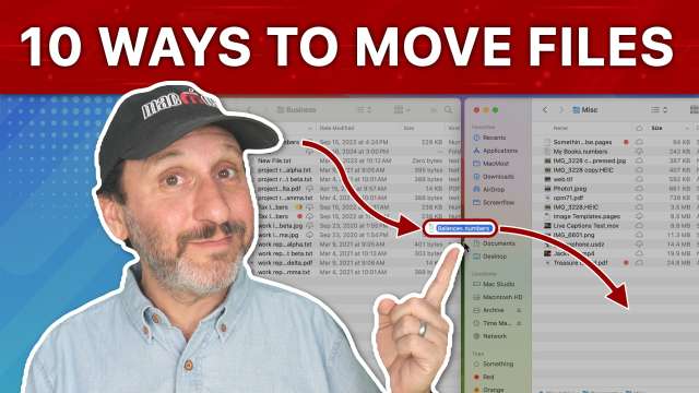 10 Ways To Move Files From One Folder To Another In the Finder