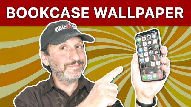 Creating Your Own Bookcase Wallpaper For Your iPhone