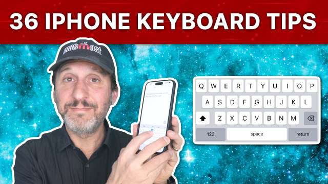 36 iPhone Keyboard Tips