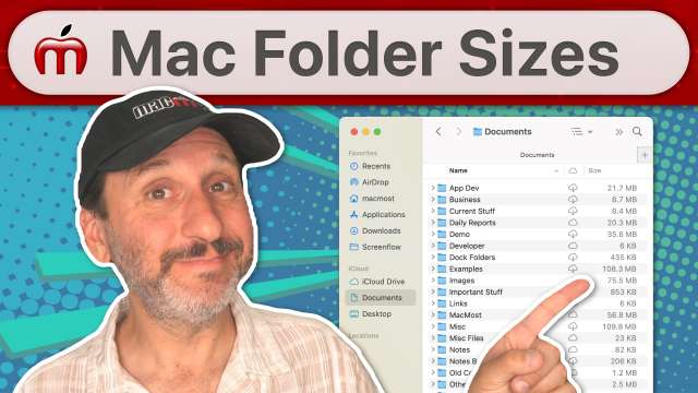 5 Ways To Get the Total Size Of a Folder On a Mac