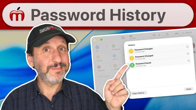 Password History On Mac and iPhone