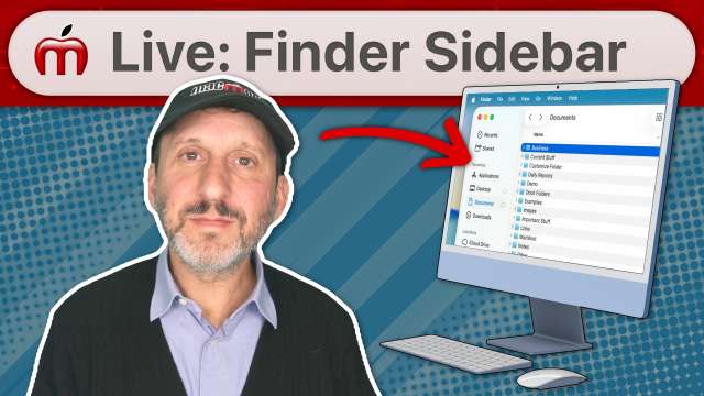 Live: Customizing and Using Your Finder Sidebar