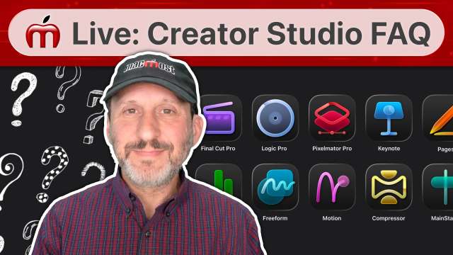 Live: Apple Creator Studio Frequently Asked Questions