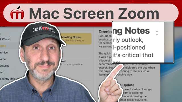Magnify Your Mac's Screen With the Zoom Accessibility Feature