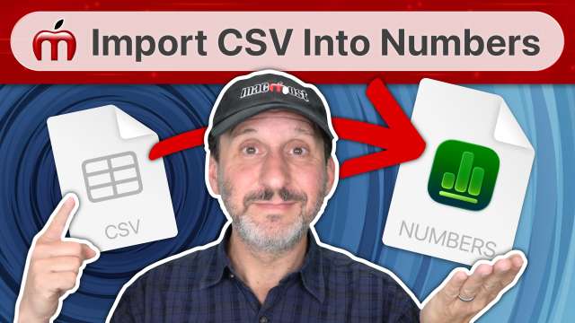 How To Import CSV Files Into Mac Numbers