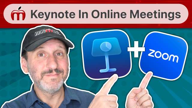 Showing Mac Keynote Presentations In a Live Meeting