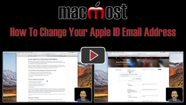 How To Change Your Apple ID Email Address