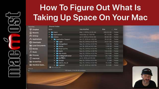 How To Figure Out What Is Taking Up Space On Your Mac