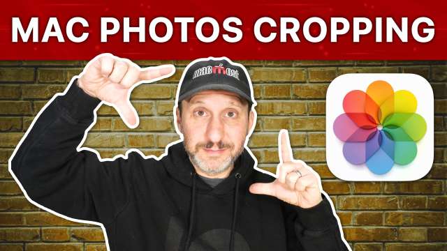 Cropping Photos on Your Mac in the Photos App