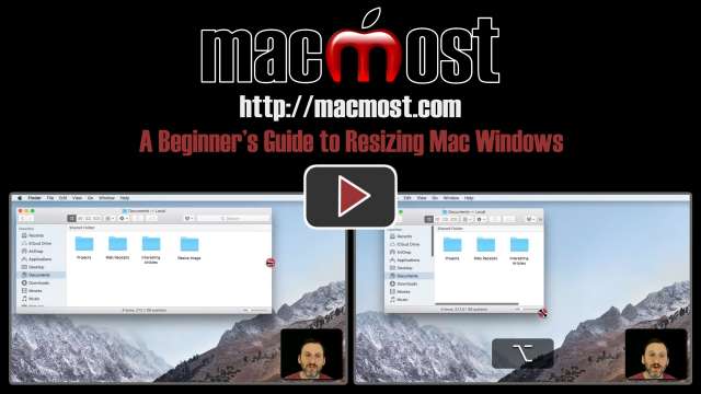 A Beginner's Guide to Resizing Mac Windows