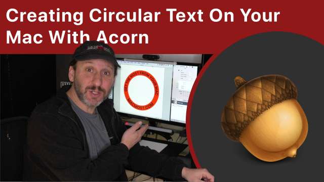 Creating Circular Text On Your Mac With Acorn