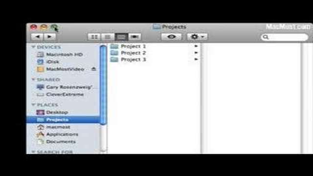 MacMost Now 37: Finder Hints and Shortcuts