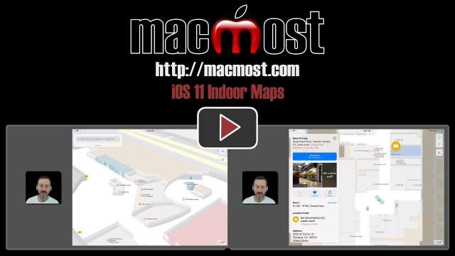iOS 11 Indoor Maps