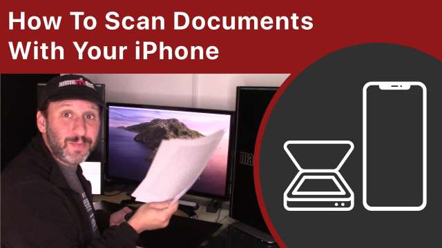 How To Scan Documents With Your iPhone