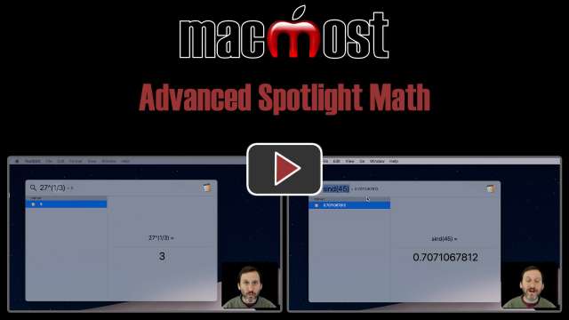 Advanced Spotlight Math