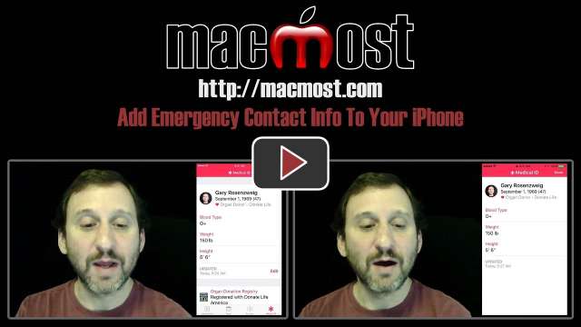 Add Emergency Contact Info To Your iPhone