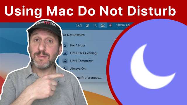 How To Use Do Not Disturb On a Mac
