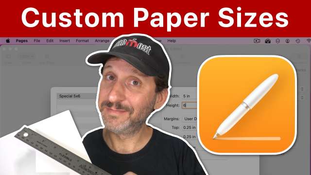 Custom Paper Sizes In Mac Pages