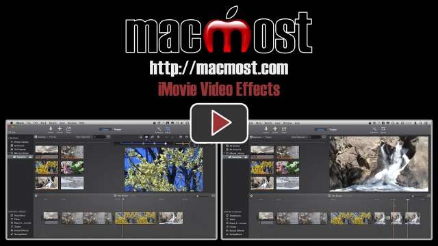 iMovie Video Effects