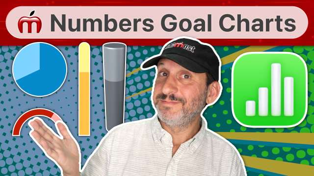 Creating Goal Charts In Mac Numbers