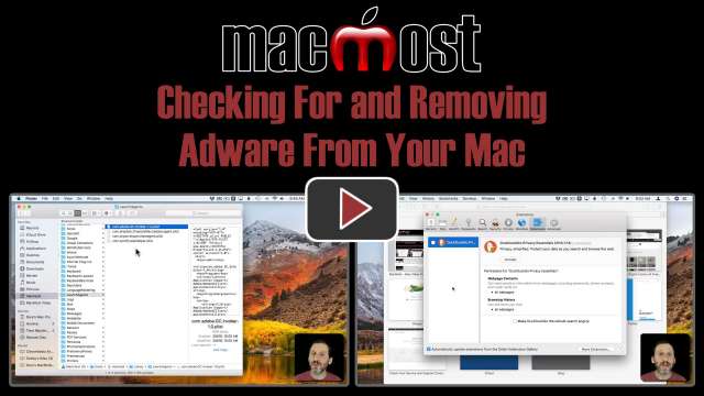 Checking For and Removing Adware From Your Mac