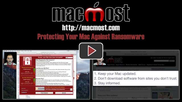 Protecting Your Mac Against Ransomware