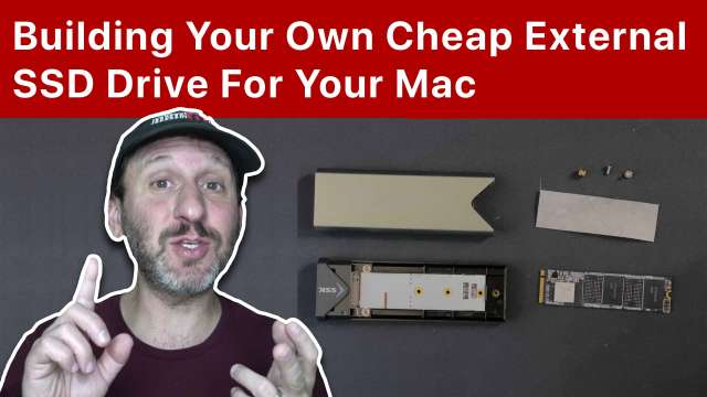 Building Your Own Cheap External SSD Drive For Your Mac