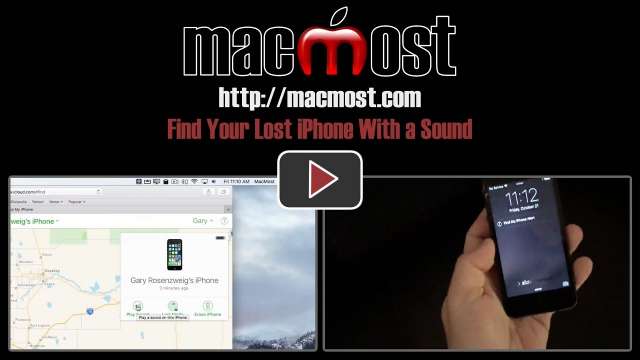 Find Your Lost iPhone With a Sound